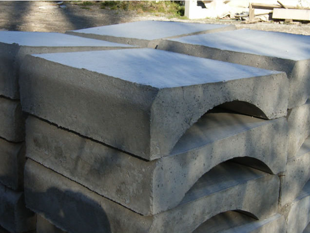 Concrete Crossing Blocks